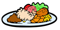 Meal Plate by j4p4n (openclipart)